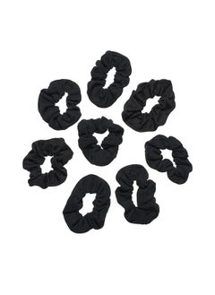 Goody Ouchless Scrunchie Black 8 Count (Pack Of 1)  - Image 2
