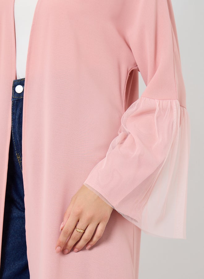 تايك تو كيمونو محبوك مفتوح من الأمام - Image 3