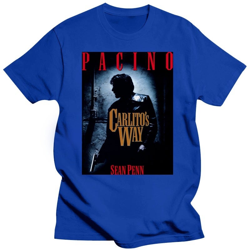 Carlito Way V1 Brian De Palma Movie 1993 T-Shirt (Black) All - Image 1