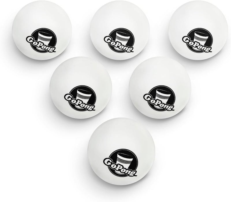 كرات البيرة الرسمية من GoPong (عبوة من 36 كرة)، لون أبيض