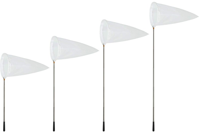 RESTCLOUD Insect and Butterfly Net with 14" Ring, 32" Net Depth, Handle Extends to 59 Inches - Image 2