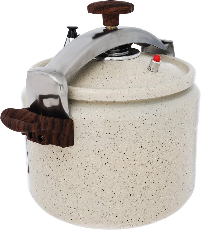 Volcano 15Liters Volcano Granite Pressure Cooker, 15 Liter - Light Beige Beige - Image 2