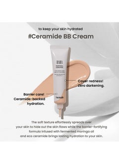 Moringa Ceramide BB Cream SPF 30 PA++ | 23 Light Medium | 1.87 fl oz / 53g - pzsku/ZCD1EA0E462897C3596E8Z/45/_/1730784902/ee7eaec1-56dd-4edb-8b45-f26dee7e2fb9