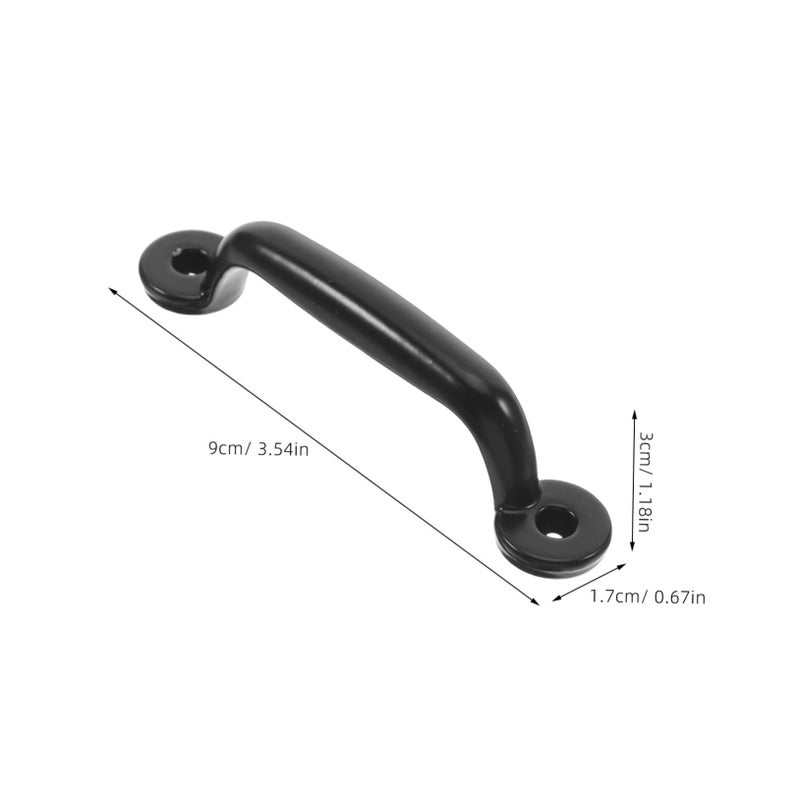 Minimalist Black Cabinet Pulls Drawer Handles 6Pcs Modern Kitchen Hardware Easy Install - Image 3