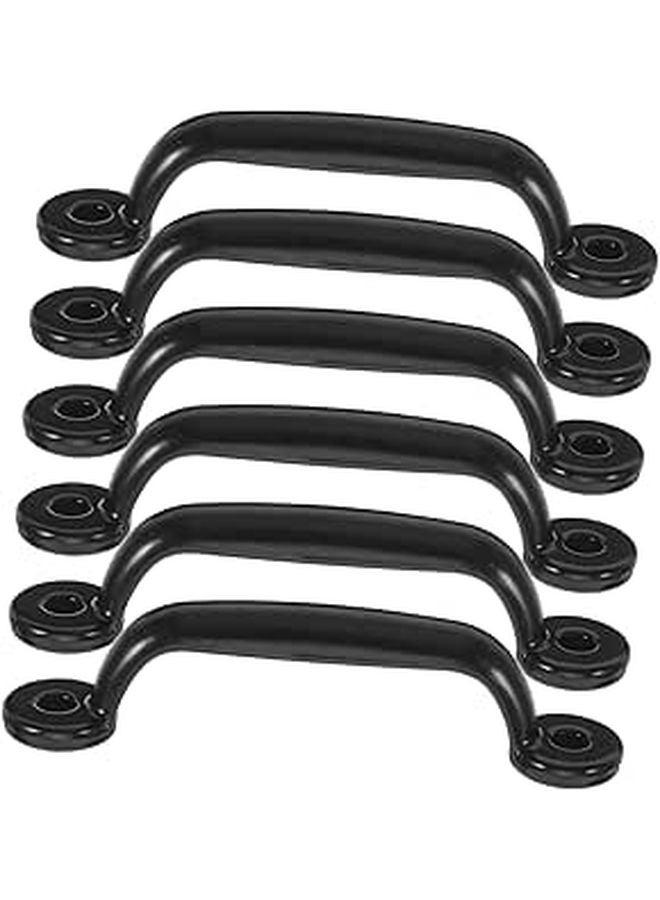 Minimalist Black Cabinet Pulls Drawer Handles 6Pcs Modern Kitchen Hardware Easy Install - Image 1