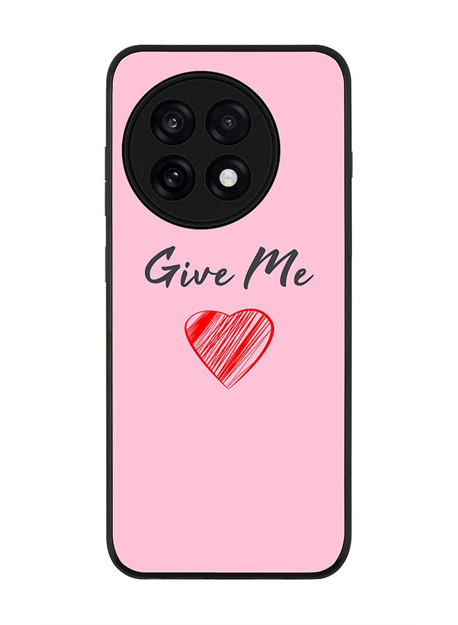 Stylizedd For OnePlus 13R / Ace 5 Pro Case,Slim fit Camera Protection, Shockproof Thin Phone cover  - Give me love