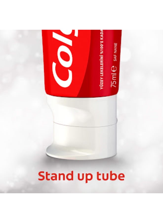 Buy Colgate Optic White Charcoal Whitening Toothpaste 75ml Pack of 2 ...
