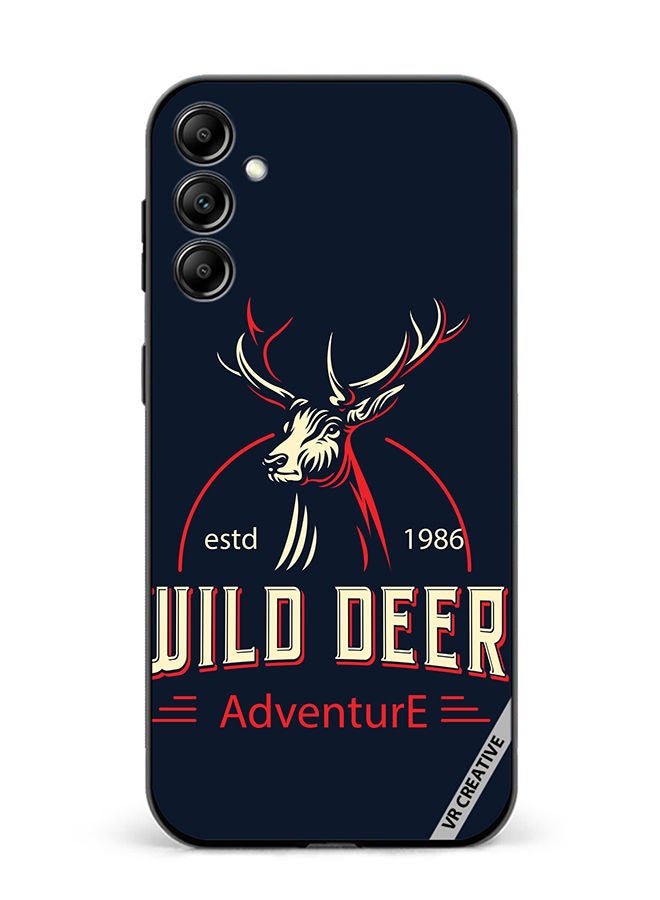 VR CREATIVE Protective Case Cover For Samsung Galaxy A34 Wild Deer Design Multicolour - Image 1