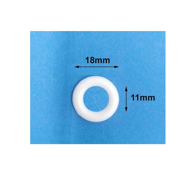 Vyonald Trading Polyester Cord for Roman Blinds Thickness of The Cord 09 mm with Roman Blinds Rings 10 Pices 25 Meters  - Image 4