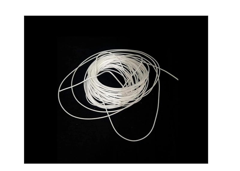Vyonald Trading Polyester Cord for Roman Blinds Thickness of The Cord 09 mm with Roman Blinds Rings 10 Pices 25 Meters  - Image 2