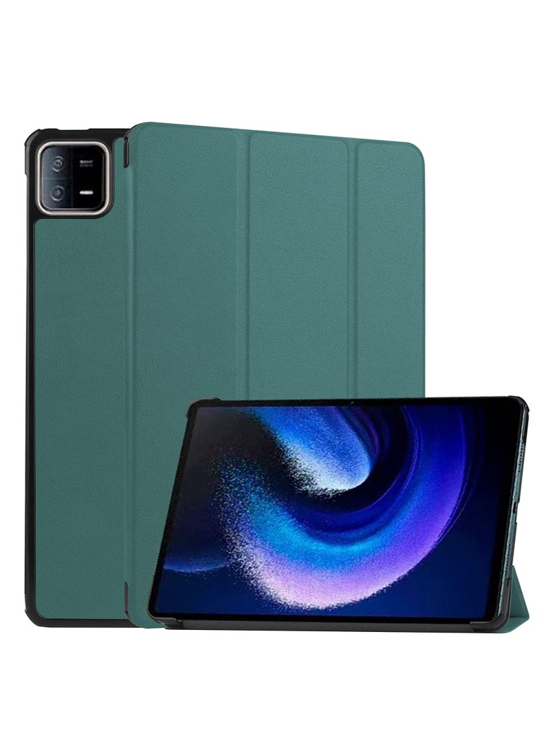 Case for Xiaomi Pad 6/6 Pro 11 inch Released 2023, Tri fold Slim Lightweight Hard Shell Smart Protective Cover with Multi-Angle Stand for Xiaomi Pad 6/6 Pro 11 inch - Image 1