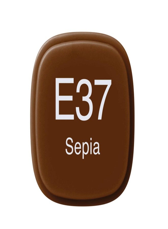 Copic Marker with Replaceable Nib, E37-Copic, Sepia - Image 3