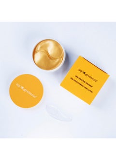 masque Bar My Ingredients Gold & Snail Mucin Hydrogel Eye Patches 30 Pairs- Dark Circle and Puffy Eye Treatment, Energizing Solution for Tired Eyes, Korean Under Eye Patches for Dark Circles and Undereye Bags  - Image 2