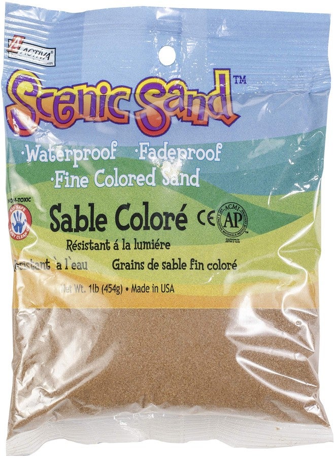 ACTIVA Scenic Sand, 1-Pound, Coco Brown (SAND-14495) - Image 1