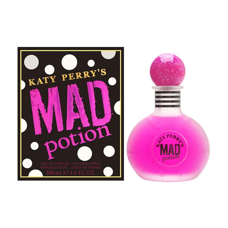 Katy Perry Mad Potion Eau De Parfum Spray for Women, 3.4 Fl Oz (Packaging May Vary) - Image 1