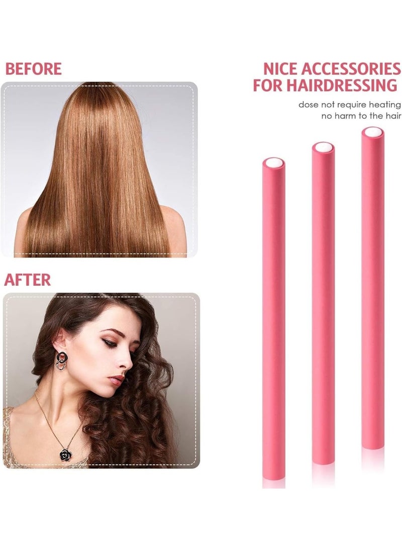 Flexible Foam Hair Rollers with a Diameter of 1.0 cm (10 pieces) Multi Colors - Image 4