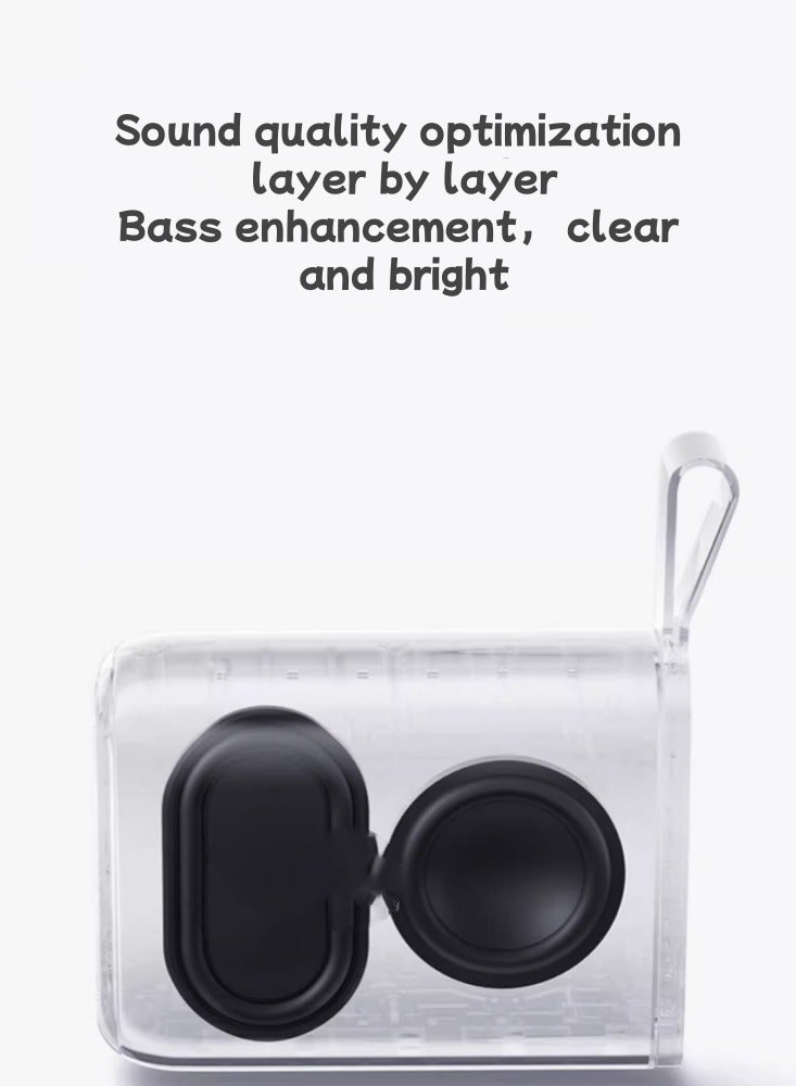 Arabest Small Portable Black Outdoor Waterproof Wireless Bluetooth Speaker. - Image 5