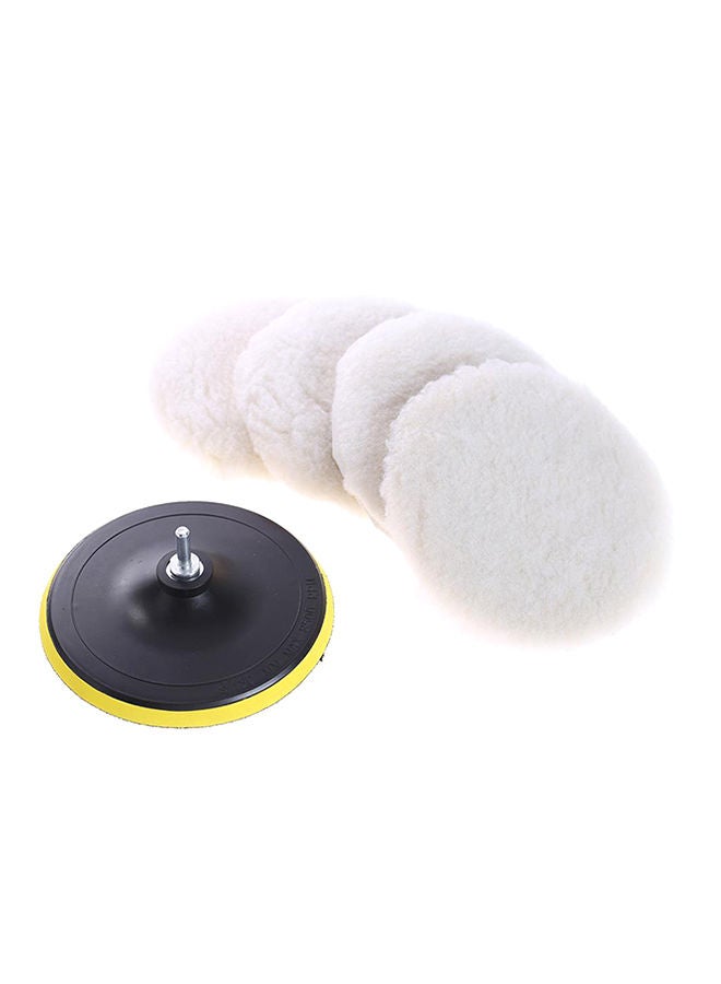 NIBEMINENT 5-Piece Buffing Sponge Polishing Pad Kit Set For Car Polisher