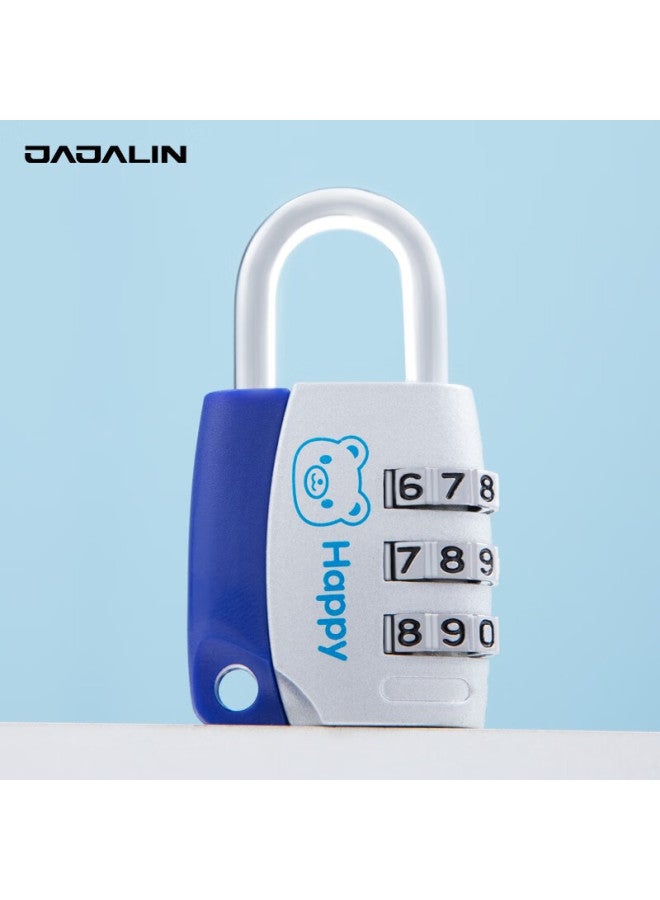 JAJALIN Jajalin Combination Lock Gym Locker Changing Room Student Dormitory Anti-theft Padlock Backpack Lock Security Window Lock Tool Lock  - Image 1