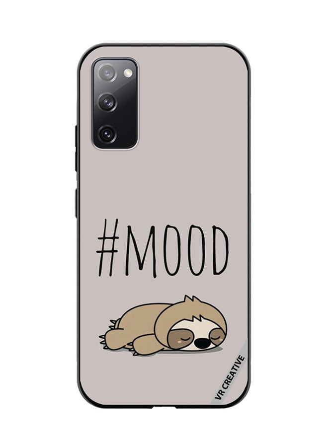 VR CREATIVE Protective Case Cover For Samsung Galaxy S20 FE 5G Mood Design Multicolour - Image 1