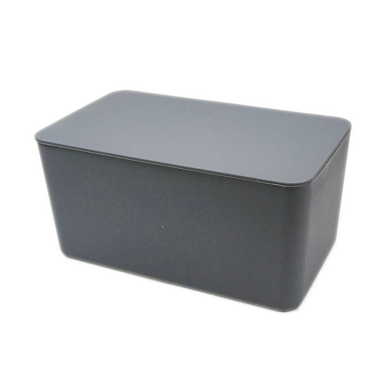 Spot desktop wet tissue box mask sealed wet tissue storage box household dust-proof cover wet tissue box pumping paper box black - Image 5