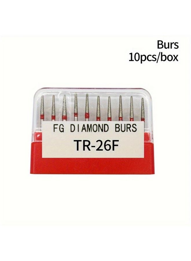 مثقاب أسنان احترافي BR 31c رؤوس مثقاب 10 قطع صندوق أدوات العناية بالفم - Image 5