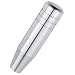 Abfer 5 Heavy Weighted Shifter Knob Aluminum Alloy Car Gear Lever Stick Shift Handle Fit Most Automatic Manual Vehicle Silver - Image 2