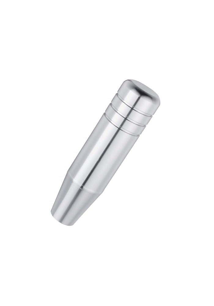 Abfer 5 Heavy Weighted Shifter Knob Aluminum Alloy Car Gear Lever Stick Shift Handle Fit Most Automatic Manual Vehicle Silver - Image 1