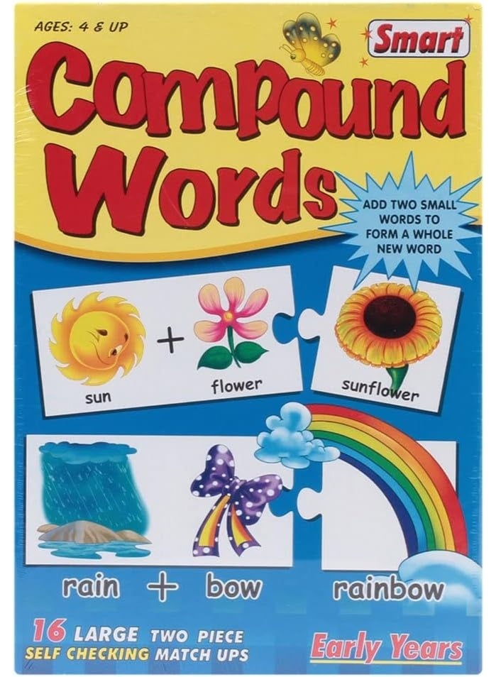 Smart Compound Words Educational Card Game For Kids, Learn & Match Compound Words - Image 3