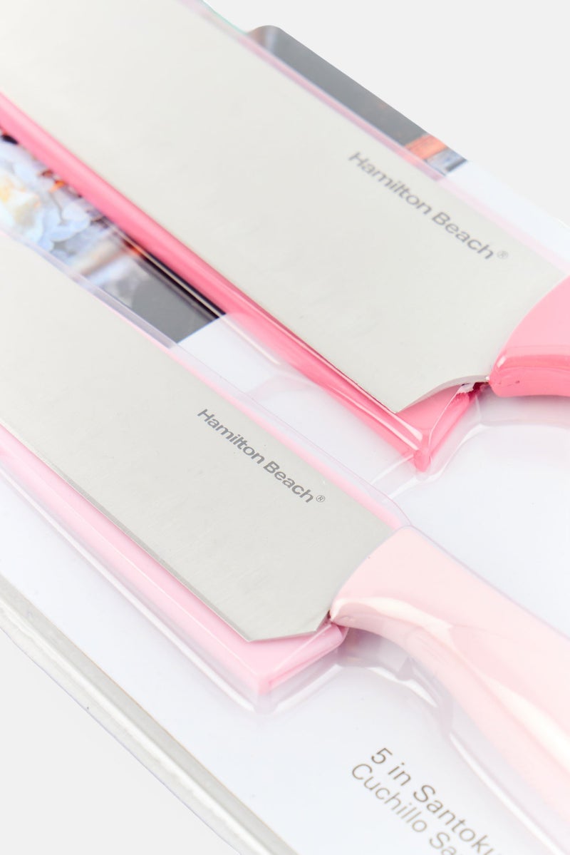 Hamilton Beach 4Pcs Cutlery Set, Pink - Image 2