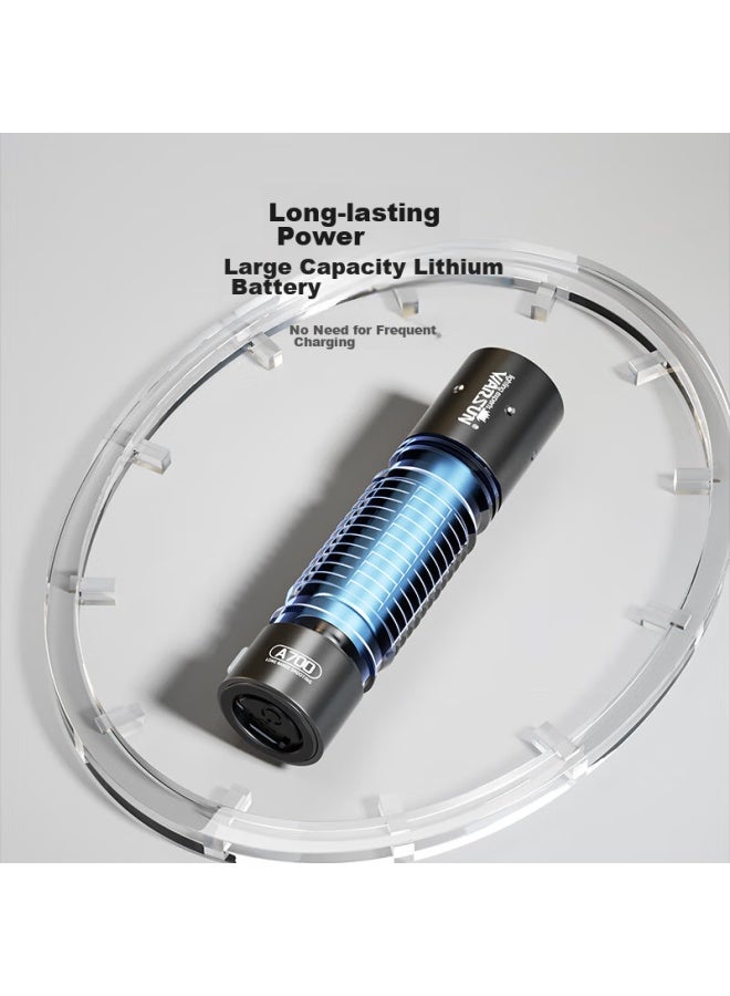 Warsun A700 High-Intensity Flashlight, Multifunctional, Ultra-Bright, Long-Range, Led, Rechargeable, Waterproof, Searchlight - Image 5
