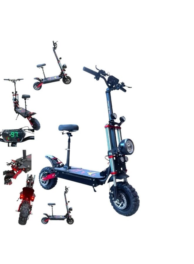 Monster scooter double 60 volts with a seat - Image 1