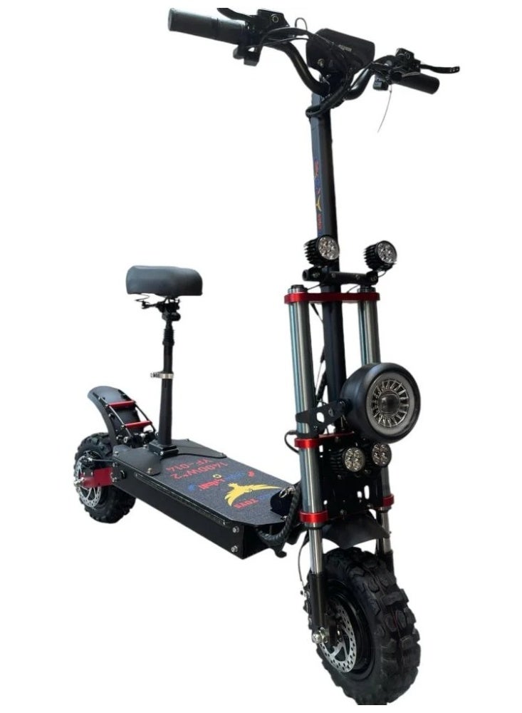 Monster scooter double 60 volts with a seat - Image 2