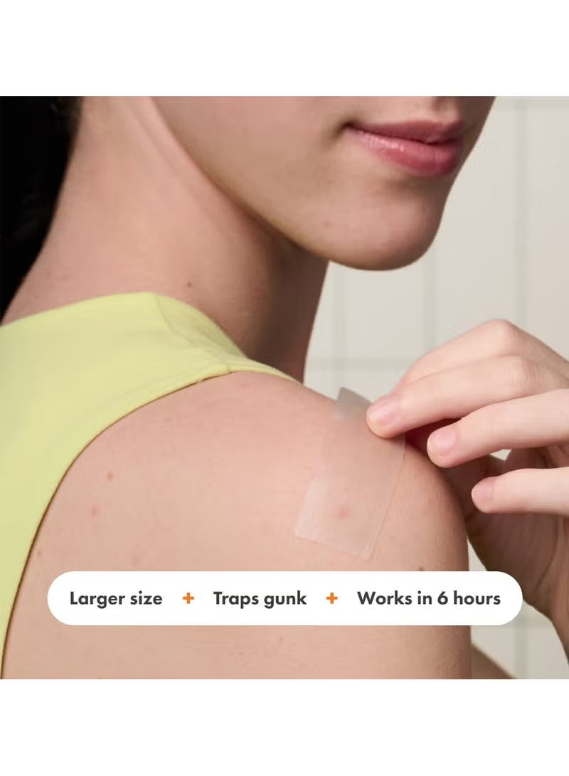 مايتي باتش سطح من Hero Cosmetics - Hydrocolloid Spot Patch للجسم والخد والجبهة والذكنة ، صديقة للنباتيين (10 عدد) - Image 4