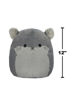 12 inch Fuzzamallows Medium Plush Miper Chinchilla Officially Licensed Kellytoy Plush Toy Colorful Soft Gift for Kids Girls & Boys Washable Squishy Stuff Toy Multicolor All Age - view 5