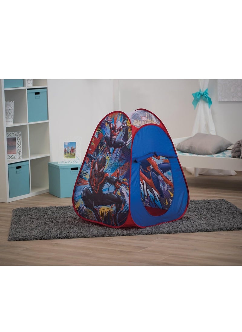 MUMS PLANET Foldable Playpen and Tent for Kids - Spider-Man Pop-Up Play Tent - Fun and Easy-to-Store Kids' Toy - Ideal Gift for Children!  - Image 3