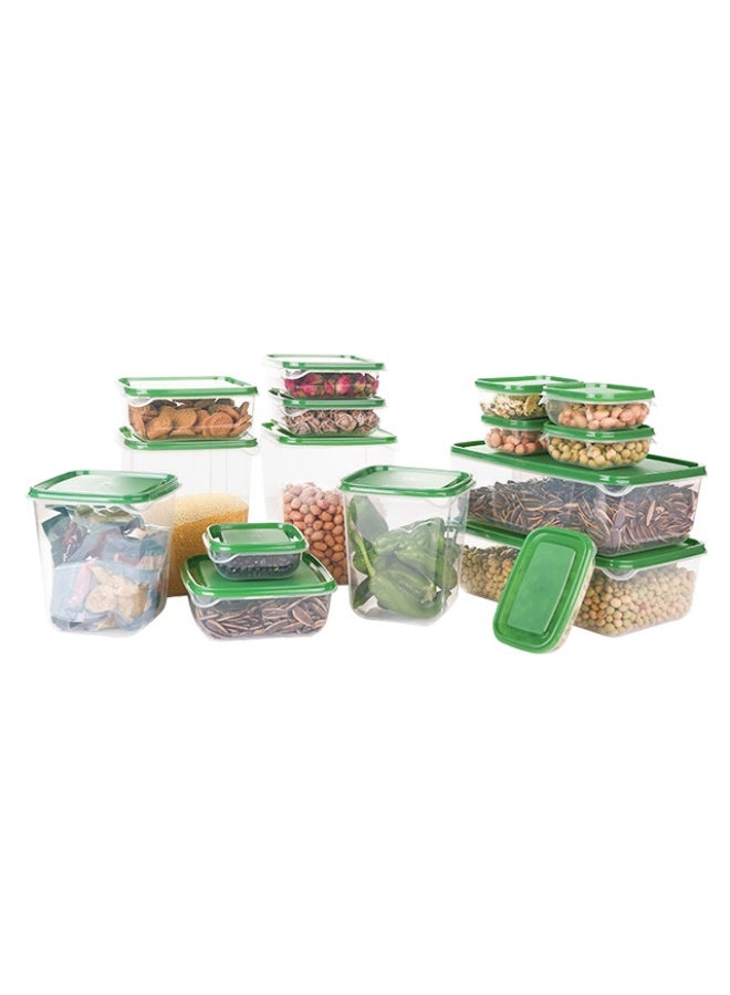 Food Container, Microwave Boxes Meal Prep Containers, [17 Pack] Plastic Storage Food Containers with Lids, Disposable Bento Box Reuse, Refrigerator Safe, Microwave, Dishwasher Safe - Image 5