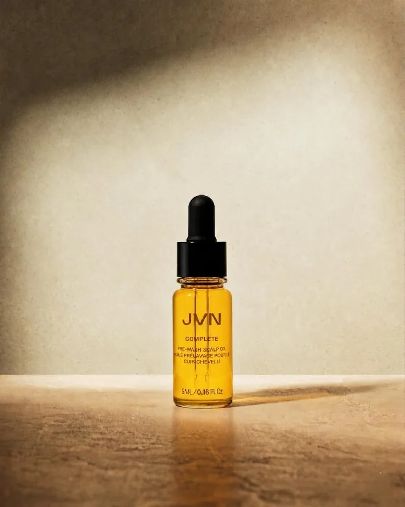 JVN JVN Complete Pre-Wash Scalp Oil - Nourishing, Hydrating, and Strengthening Treatment for All Hair Types, 5 mL