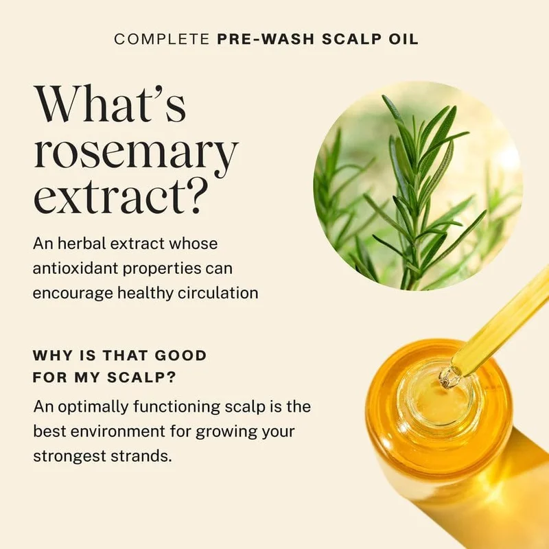 JVN  JVN Complete Pre-Wash Scalp Oil - Nourishing, Hydrating, and Strengthening Treatment for All Hair Types, 5 mL  | Best Price UAE