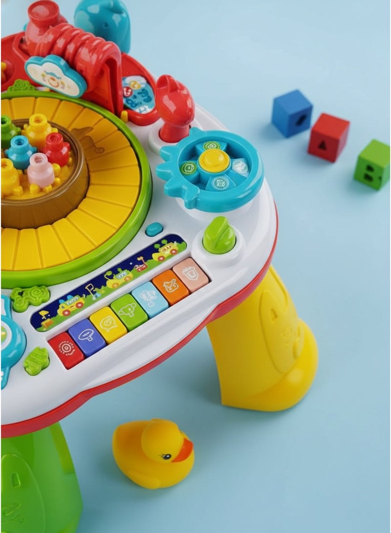 Bingo Baby Activity Learning Table | Musical Educational Play Table with Lights, Sounds & Interactive Toys | Multi-Function Development Center for Infants & Toddlers (Ages 6–36 Months) - Image 2