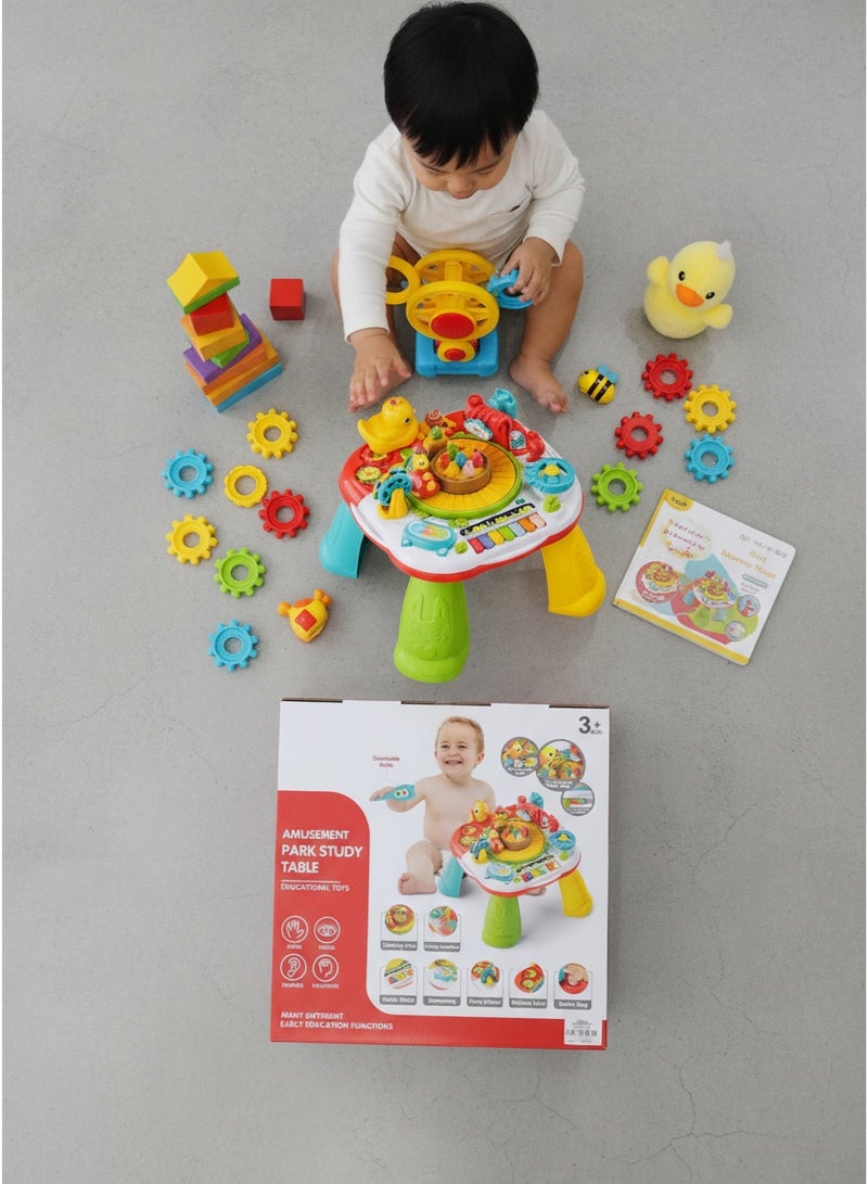 Bingo Baby Activity Learning Table | Musical Educational Play Table with Lights, Sounds & Interactive Toys | Multi-Function Development Center for Infants & Toddlers (Ages 6–36 Months) - Image 4