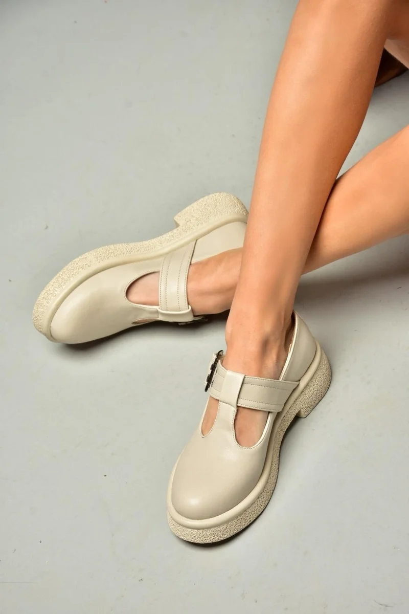 Fox Shoes S996019009 Beige Women's Casual Shoes