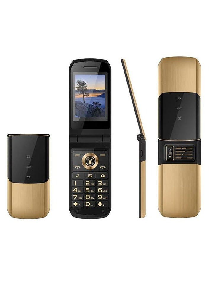 Hope Unlocked Flip Phone for Seniors - Big Buttons, Speed Dial, Dual Magnetic Speakers, Widescreen Display, Hearing Aid Compatible, Long Battery Life, Emergency SOS Button - Image 1