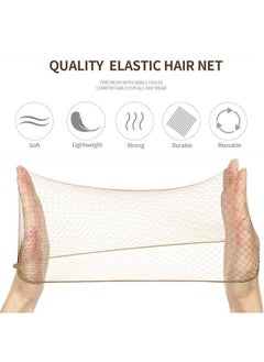 Hair Nets, YGDZ 40pcs Invisible Bun Nets Women Girls Ballet Dancer Hair Net, 10 Hair Bands & 40pcs Bobby Pins (Light Coffee) - pzsku/ZCD205E90021C34960C1AZ/45/_/1682233960/c3534fd4-a00d-465c-852f-ae801f250472