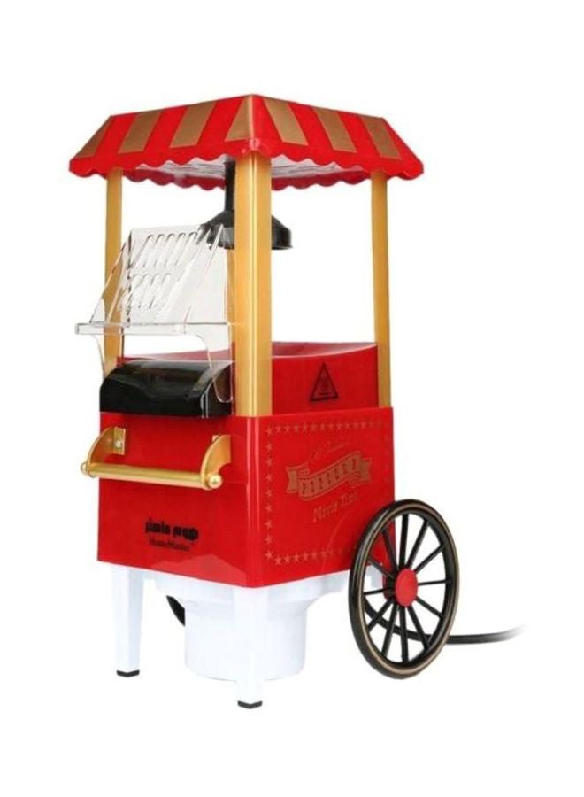 دي إل سي  ماكينة صنع الفشار بقدرة 1200 وات 1200 W BA50057 أحمر/ أصفر/ أبيض - Image 1