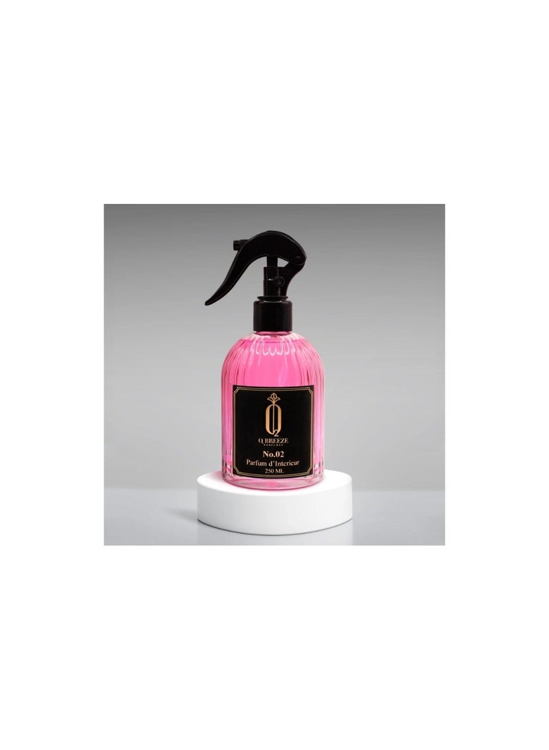 BREEZE PERFUMES بخاخ معطر هواء 250 مل | مثالي للمنزل، الغرفة والمكتب | انتعاش يدوم طويلاً | رقم 02 - Image 2