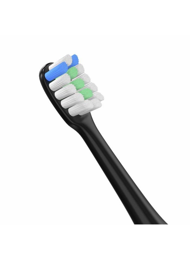 WuYan 4 Pack Toothbrush Heads for Xiaomi Deep Cleaning, Automatic Electric Sonic Replacement Tooth Brush for Soocare X3, Soocas X3 Electric toothbrushes, with Travel Caps - Image 3