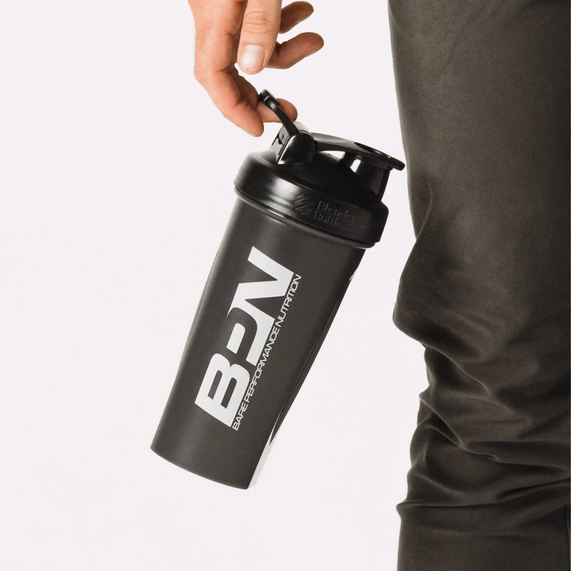 BARE PERFORMANCE NUTRITION Blender Bottle Shaker Bottle, 28 oz Shaker Bottle with Wire Whisk, Black - Image 3