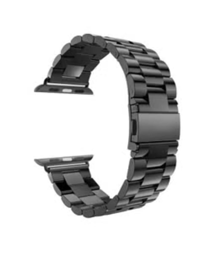 Gravity Stainless Steel Watch Band Chain Straps ‚Äì Adjustable for 42/44/45/49 mm Watches - Image 1