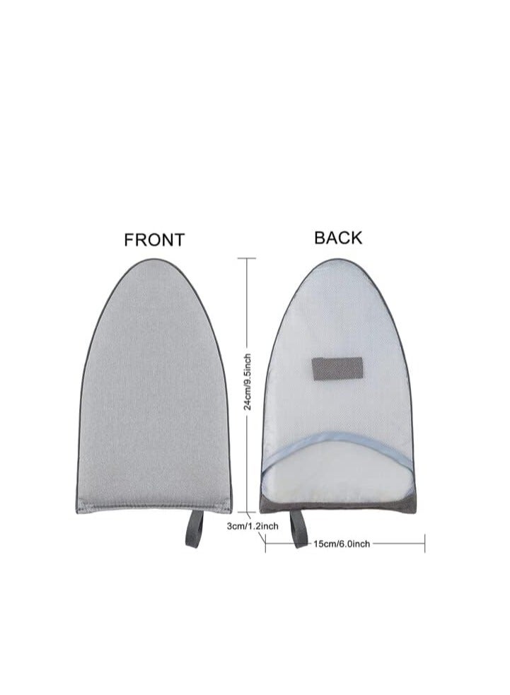 Golden Garment Steamer Ironing Glove, Waterproof Anti Steam Mitt with Finger Loop, Complete Care Protective Garment Steaming Mitt, Garment Steamer Accessories for Clothes (Pointy) - Image 2